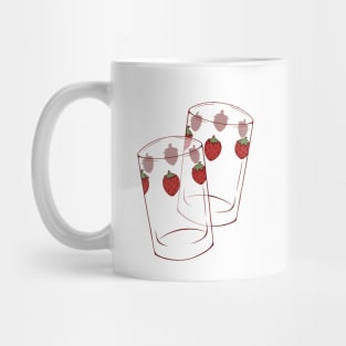 Nana's straberry glasses Mug